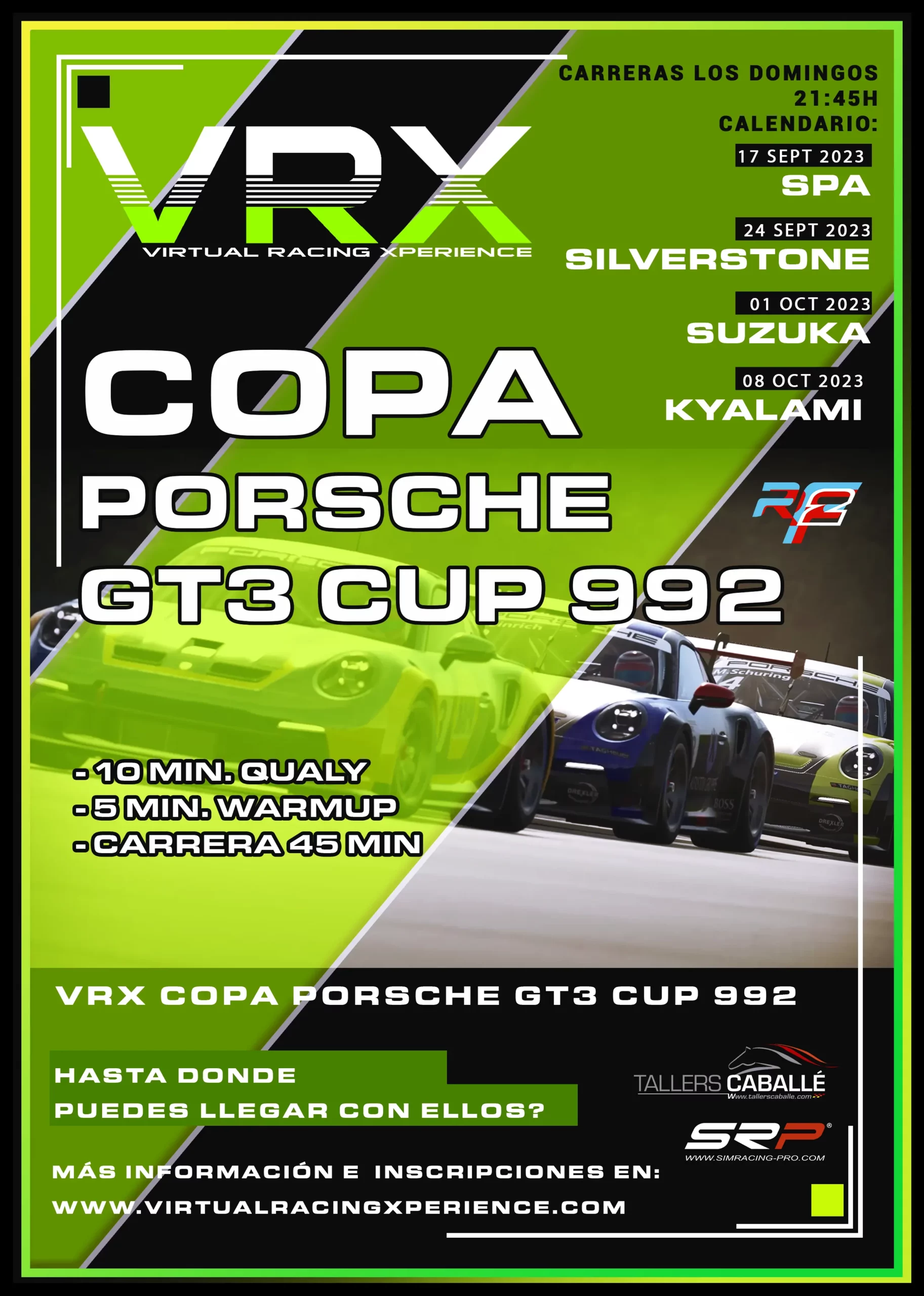 Copa Porsche VRX GT3 CUP 992